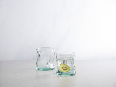 Tableware made from 100% recycled glass