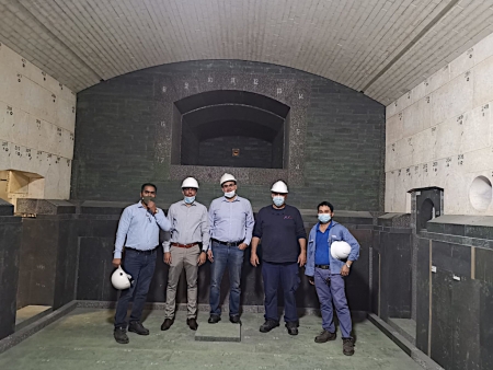 SORG rebuilds AFICO furnace during pandemic