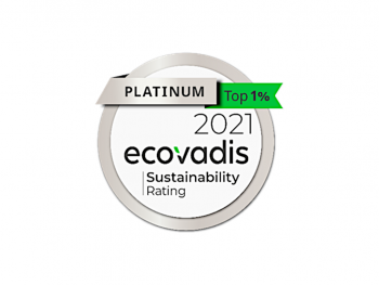 Verallia awarded the Platinum medal by EcoVadis for its performance in terms of social and environmental responsibility