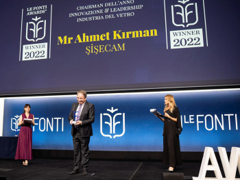Prof. Dr. Ahmet Kırman receives Chairman of the Year Award from Business News Channel 