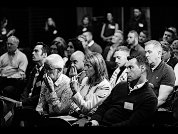 Audience for the 2022 Verallia Distillers Forum in Leeds.