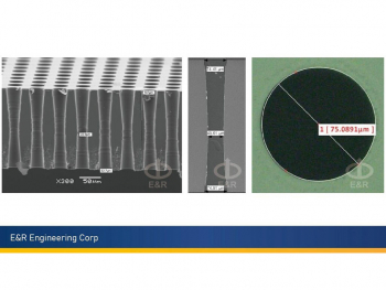 E&R Engineering lasers for advanced electronics glass packaging.