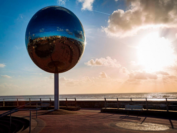 Pilkington Mirropane Chrome Brings the Shine Back to Blackpool’s Mirror Ball
